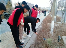 建筑工程系開(kāi)展創(chuàng)建文明城市志愿者活動(dòng)