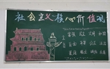 醫(yī)學(xué)技術(shù)與信息管理系             開(kāi)展“踐行社會(huì)主義核心價(jià)值觀”主題黑板報(bào)活動(dòng)