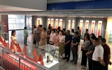 經(jīng)濟管理系黨總支開展參觀“紅色文化藝術(shù)館”，獻禮建黨100周年活動